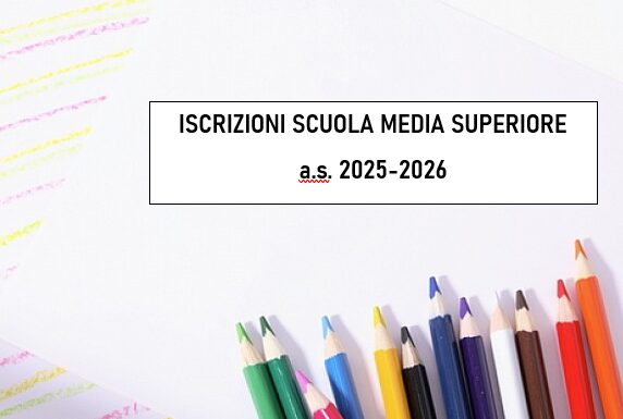 Iscrizioni alle scuole medie superiori