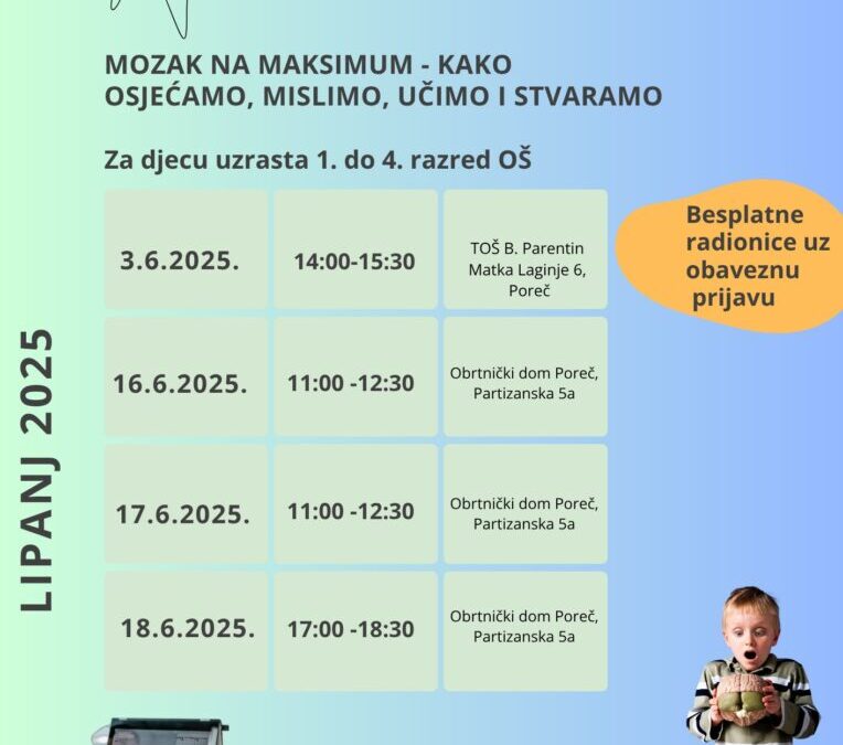 Continua l’attività del Progetto Neuro Stem Talent Centar