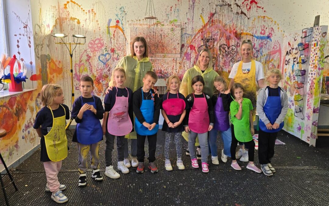 La classe prima al laboratorio artistico