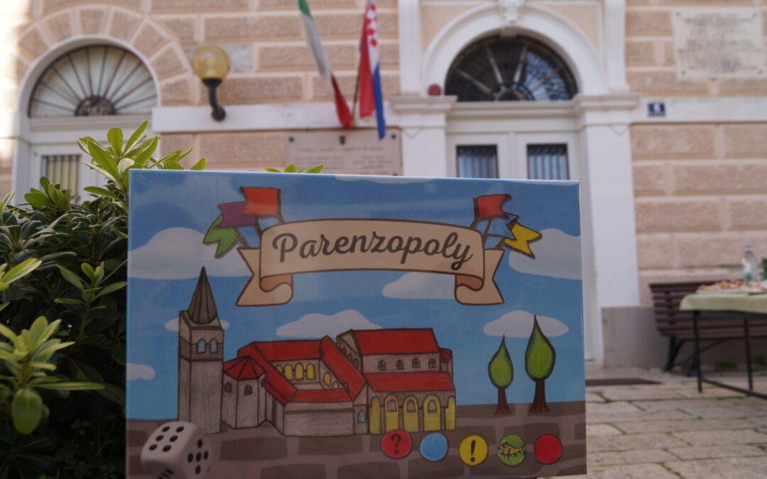 Presentazione di Parenzopoly in Sala della Dieta istriana