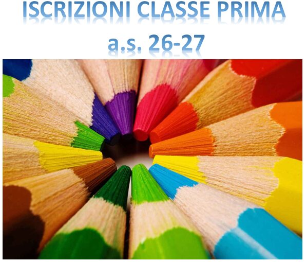 Iscrizioni alla classe prima per l’a.s. 2026/2027