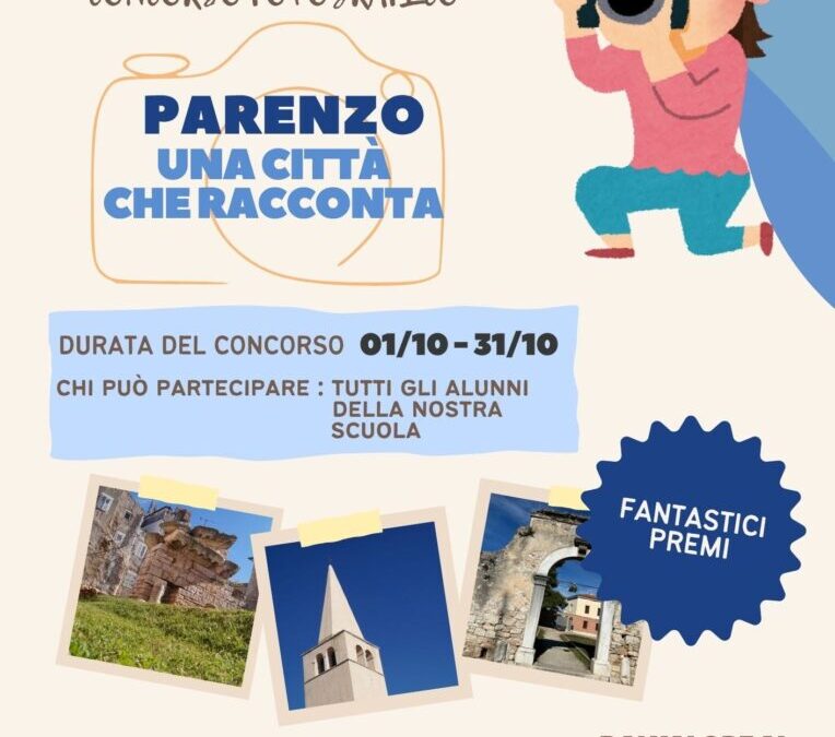 Concorso fotografico: „Parenzo, una città che racconta“